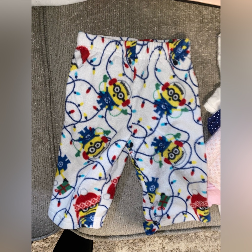 minion Pj fleece pants